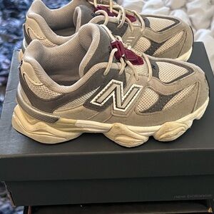 New Balance Gray and White 9060